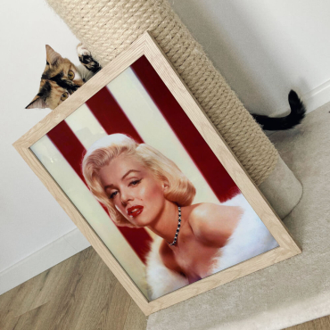 Cuadros de Famosos - Marilyn Monroe - El Glamour de Hollywood