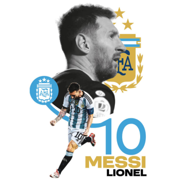 Polo de Messi - Celebrando argentina