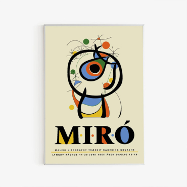 Joan Miró - Maleri Litografi - Set de 3