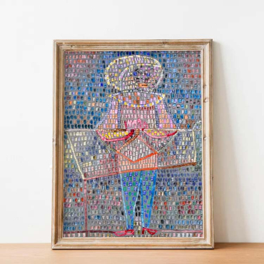 Paul Klee - Abstract Mosaic - Set de 2