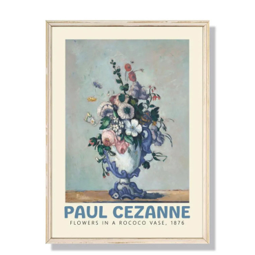 Paul Cézanne - Rococo Florals - Set de 3