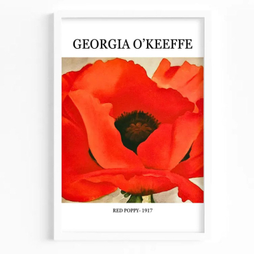 Georgia O'Keeffe - Red Poppy