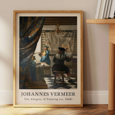 Johannes Vermeer - The allegory of Painting