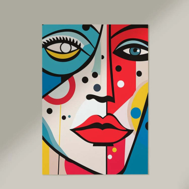 Roy Lichtenstein - Pop Portrait - Set de 2