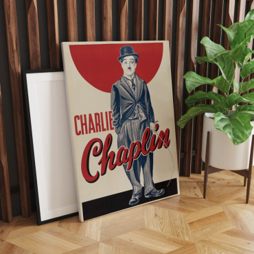 Cuadros de Famosos - Charlie Chaplin - El Genio del Cine Mudo