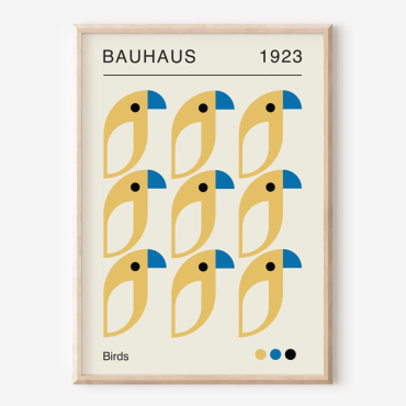 Cuadro Bauhaus - Pájaros 1923