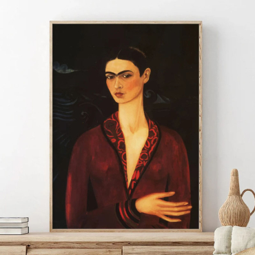 Cuadro de Frida Kahlo - El Autorretrato
