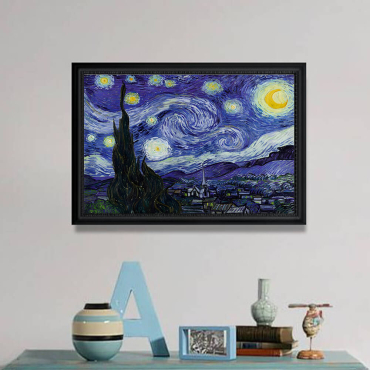 Cuadros de Famosos -  Noche Estrellada de Van Gogh