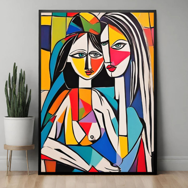 Cuadros de Pablo Picasso - Arte Cubista de Chicas