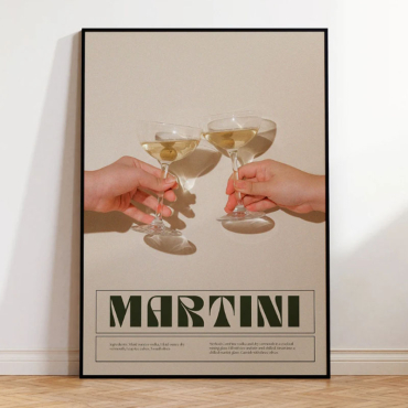 Cuadros para Bar - Martini