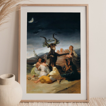 Cuadros de Famosos - El Aquelarre de Goya