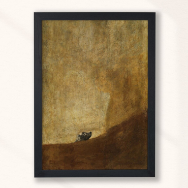 Cuadros de Famosos - El Perro de Goya