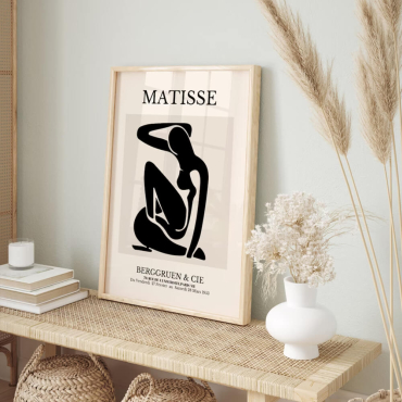 Cuadros de Famosos - Minimalismo Femenino de Henri Matisse