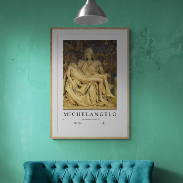 Cuadros de Famosos - La Piedad de Michelangelo