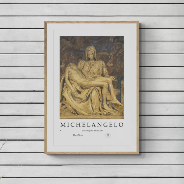 Cuadros de Famosos - La Piedad de Michelangelo