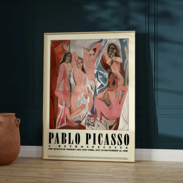 Cuadros de Famosos - Las Señoritas de Aviñón de Pablo Picasso