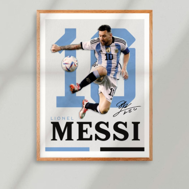 Cuadros de Messi - Astro Argentino Lionel Messi