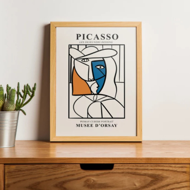 Cuadros de Picasso - Abstracción del ser - Set de 3