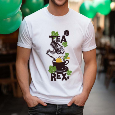 Polo Aesthetic Hombre -Tea Rex