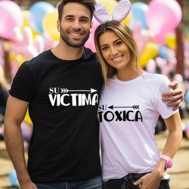 Polo de pareja toxic