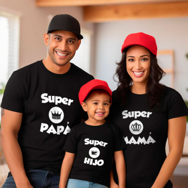 Polos para familia - Super