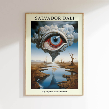 Cuadros de Famosos - Alguien observándonos de Dalí