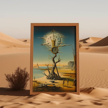 Cuadros de Salvador Dalí - Reloj Derretido