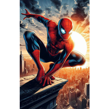 poster spiderman vintage