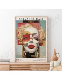 Cuadros de Salvador Dalí - Mujer del Cielo