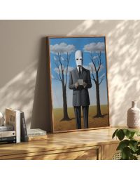 Cuadro al estilo de Rene Magritte