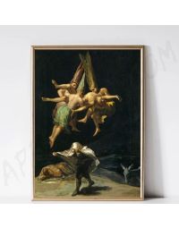 Cuadros de Famosos - Vuelo de Brujas de Goya