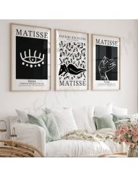 Cuadros de Famosos -  Trio Matisse Set de 3
