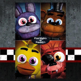  Póster de five nights at freddy's - Pesadilla de Freddy