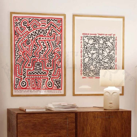 Keith Haring - Fragments of Identity - Set de 2