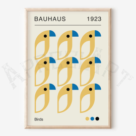 Cuadro Bauhaus - Pájaros 1923