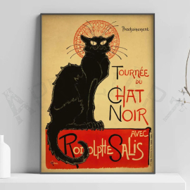 cuadro Le Chat Noir