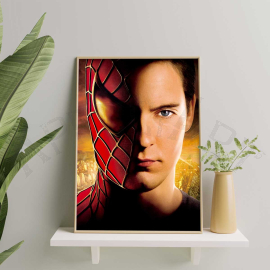 Cuadros de Peliculas - Peter Parker Spiderman 2002