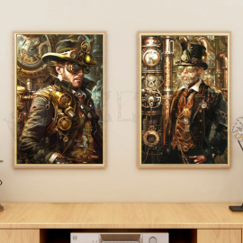 Cuadros Estilo Steampunk