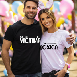 Polo de pareja toxic