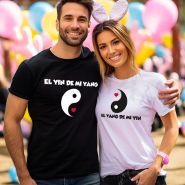 Polos para pareja - Yin Yang