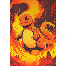 poster charmander - pokemon