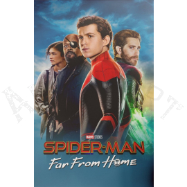 poster spiderman lejos de casa