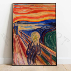 Cuadros de Famosos - El Grito de Edvard Munch