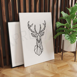 Cuadros Minimalistas - Venado