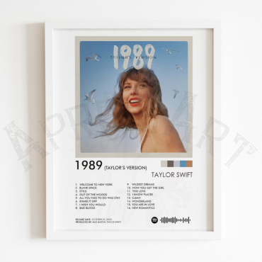 Cuadros Spotify - 1989 Taylor's Version