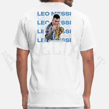 Polo de Messi - Besando la copa del mundo