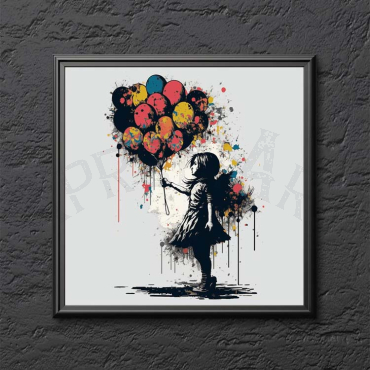 Banksy - Balloon Girl