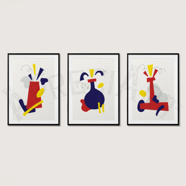 Joan Miró - Japanese Elegance - Set de 3