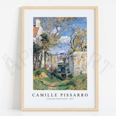 Camille Pissarro - Paisaje de Pontoise