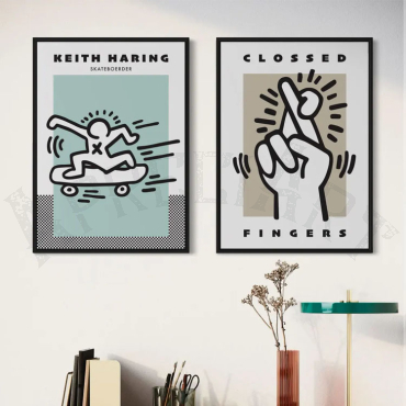 Keith Haring - Movement and Gestures - Set de 2